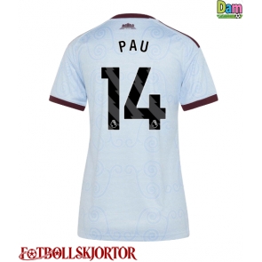 Aston Villa Pau Torres #14 Tredjetröja Dam 2026-27 Kortärmad